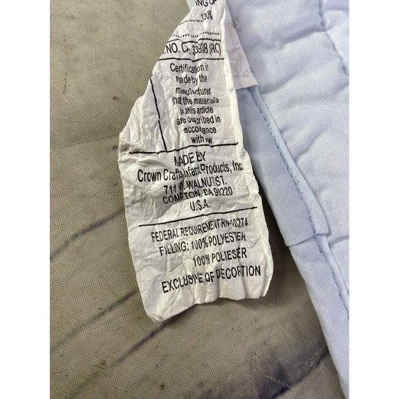 Crown Crafts Disney Winnie The Pooh Piglet Butterfly Baby Crib Blanket Comforter - Picture 10 of 12